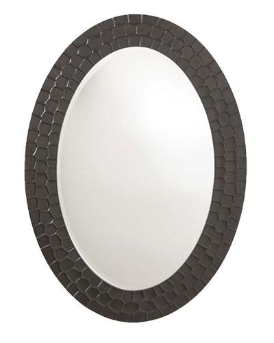 Antique  oval mirror