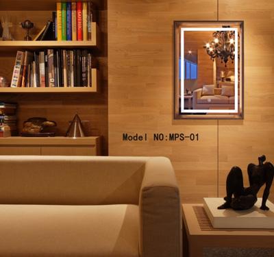 MPS-01 Framed Glass Mirror with LED light