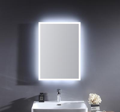 AF-M01 Glass Frameless Wall Mirror with LED Backlit light
